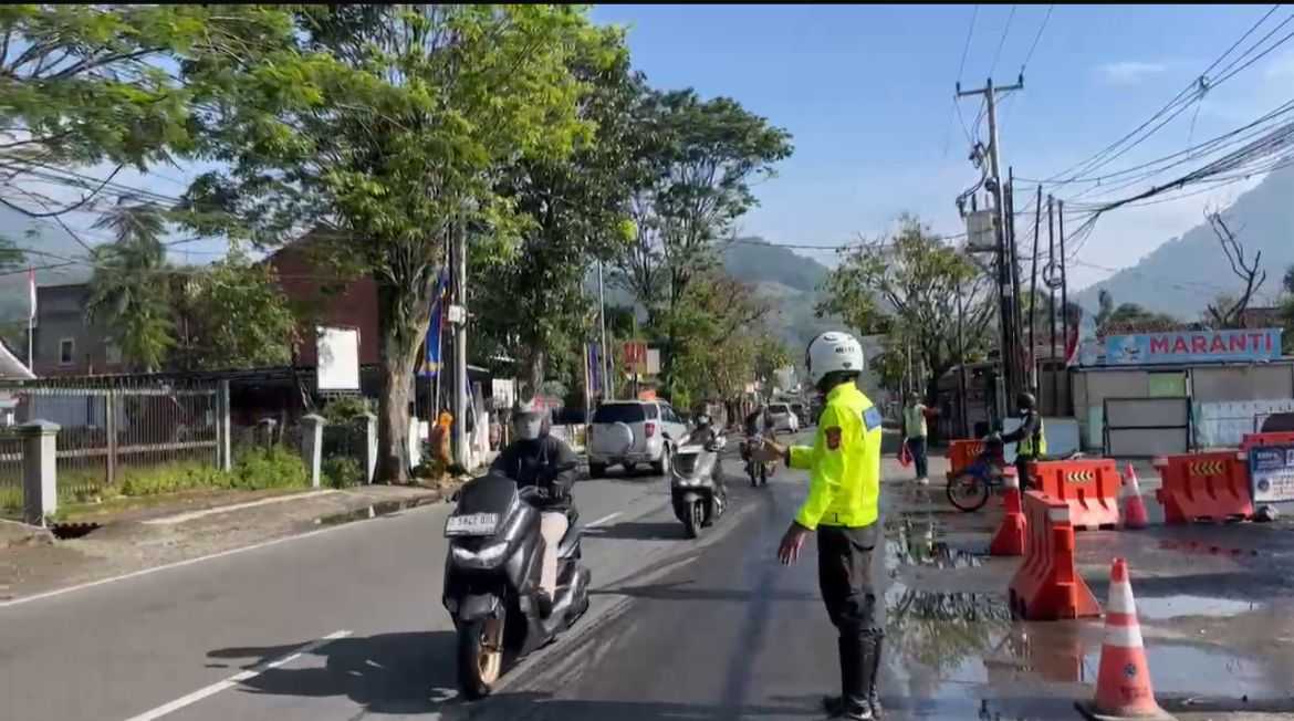 Arus Mudik di Garut Masih Lancar, Jalur Kadungora–Limbangan–Malangbong Terpantau Aman